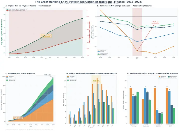 Business Comparison Fintech Disruption