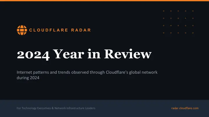 Cloudflare Year Review