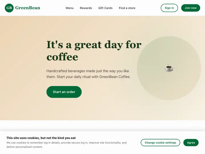 Food Restaurant Corporate Starbucks Com